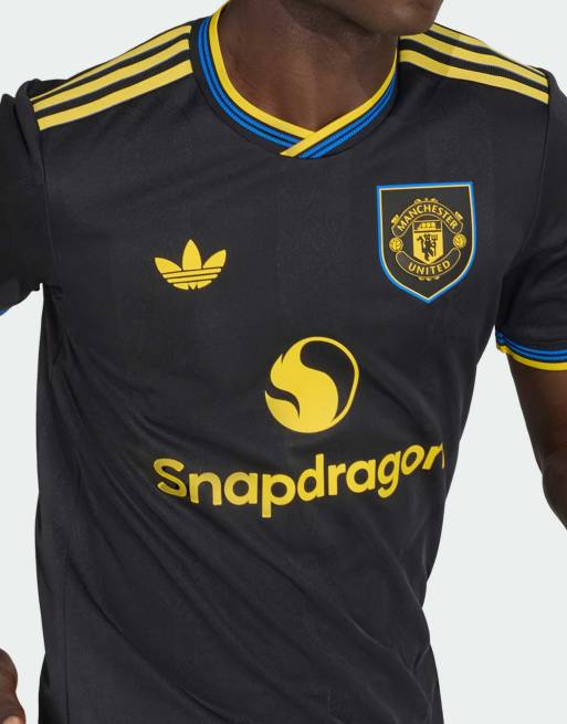 adidas performance - Manchester United 25/26 - Authentiek derde shirt in zwart, 3 van 5
