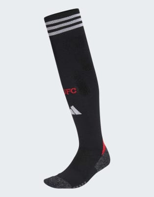 adidas Performance - Manchester United 25/26 - Heim-Socken in Schwarz