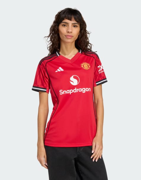 adidas performance Manchester united 25/26 home jersey in mufc red