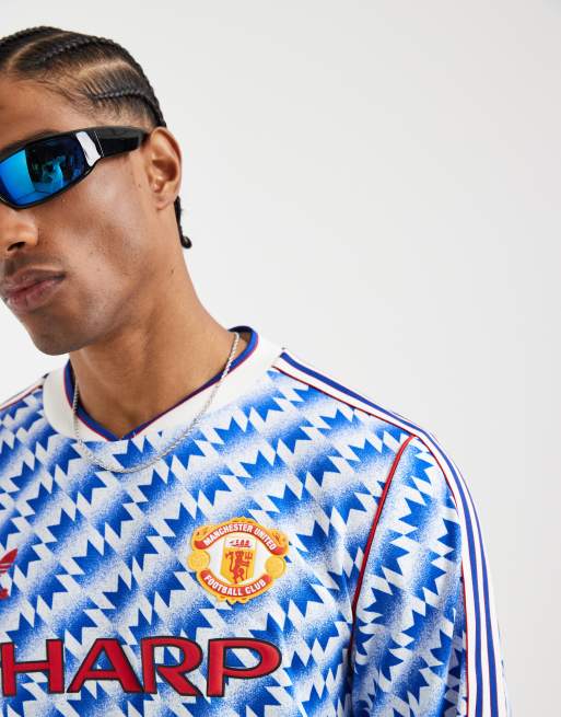 adidas Performance - Manchester United - 90 Forma - Uitshirt met lange mouwen in multi, 2 van 5