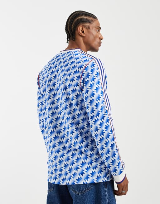 adidas Performance - Manchester United - 90 Forma - Uitshirt met lange mouwen in multi, 5 van 5
