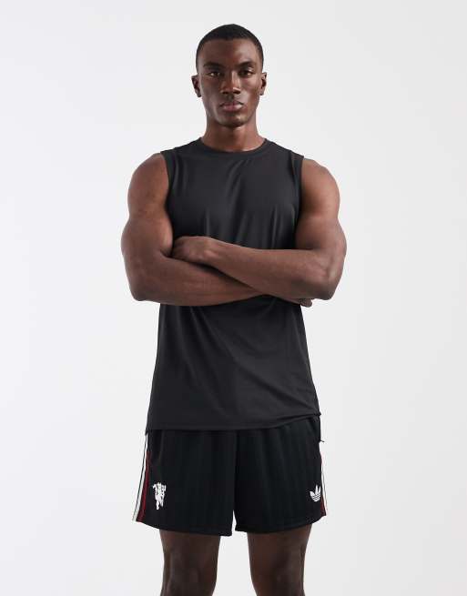 adidas performance - Manchester United Originals - Pantaloncini neri, 2 di 5