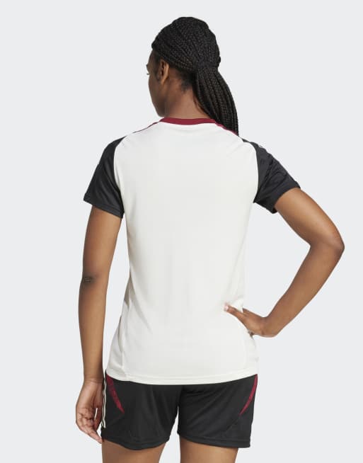 adidas Performance - Manchester United - Tiro 24 - Training - Jersey in gebroken wit en zwart, 2 van 4
