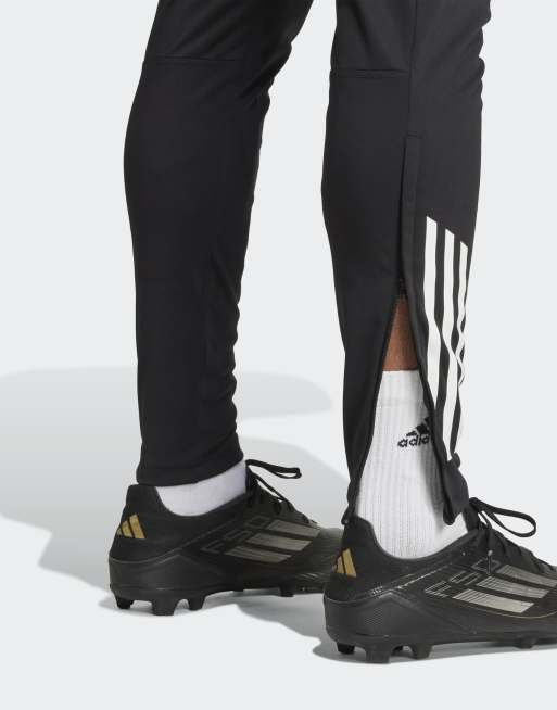 adidas performance Manchester united tiro 25 competition training pants in black / aurora plum / black, 4 of 5