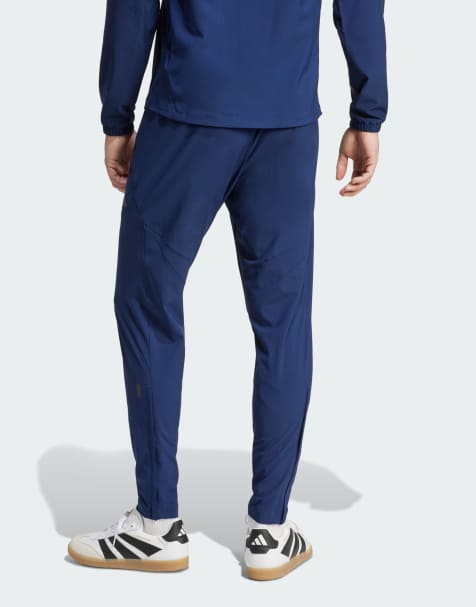 adidas performance - Manchester United Tiro 25 - Tech reis broek in marineblauw - view 1