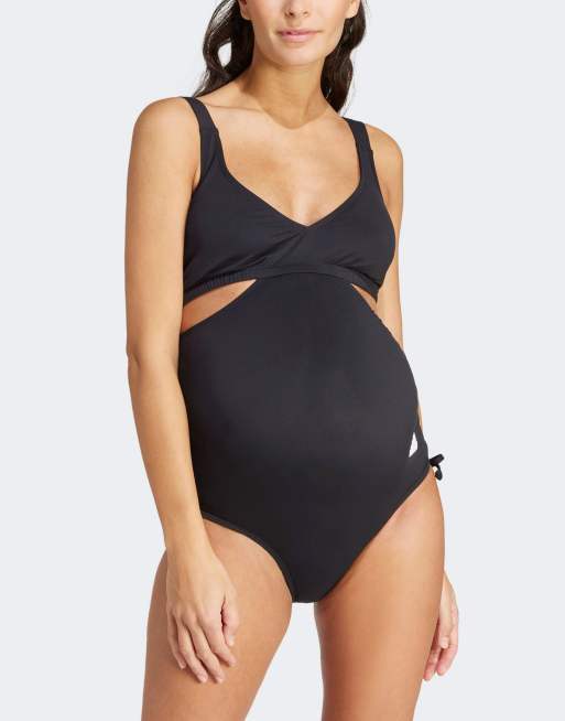 adidas Performance Maternity - Iconisea - Costume da bagno nero, 4 di 4