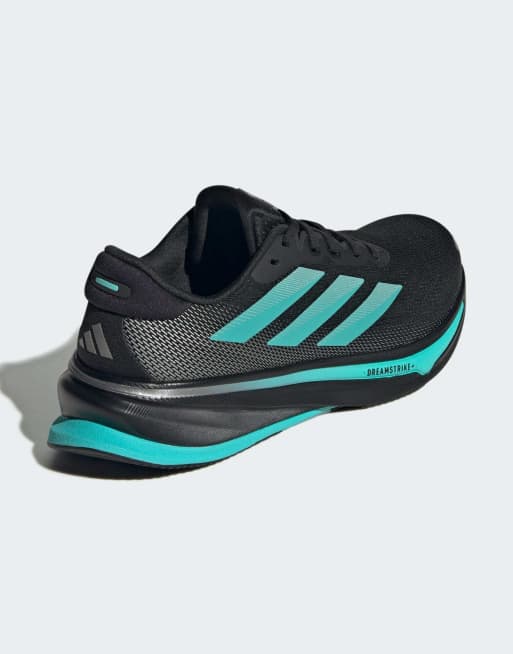 adidas Performance Mercedes AMG Petronas F1 supernova rise 2 trainers in black, 5 of 5