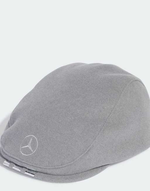 adidas Performance – Mercedes-AMG Petronas Formel 1 Team Silver Arrows – Flache Kappe in Grey Three