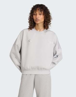 adidas Performance - Mercedes-AMG Petronas Formel 1 Team Silver Arrows - Sweatshirt in Grey Two-Grau