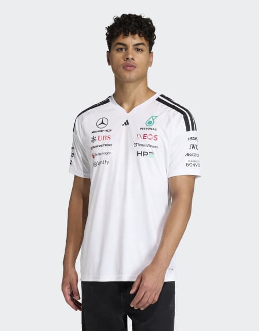 adidas performance Mercedes - amg petronas formula 1 team driver jersey ...