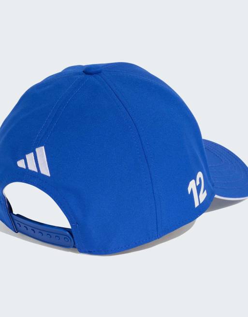 adidas Performance Mercedes - AMG Petronas Formula 1 team Kimi Antonelli cap in bold blue, 3 of 4