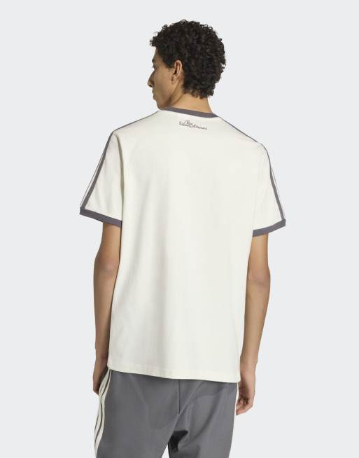 adidas Performance Mercedes - AMG Petronas Formula 1 team silver arrows icon tee men in off white / granite, 3 of 3