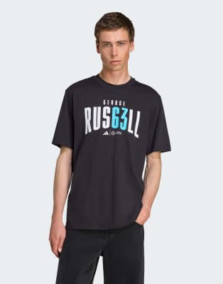 Mercedes AMG Petronas Formula One Team George Russell - T-shirt - Adidas Performance - Modalova