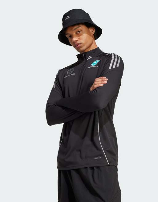 adidas Performance - Mercedes-AMG Petronas Formula One Team - Monteurstop in zwart / reflecterend zilver