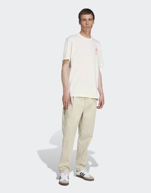adidas performance Mercedes - amg petronas formula one team summer chino pant in beige