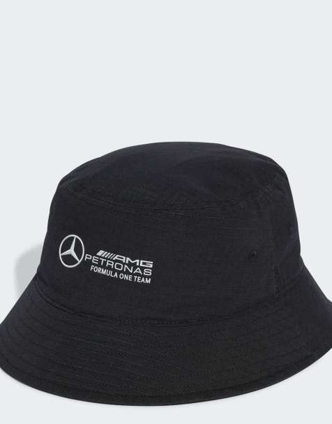 adidas Performance Mercedes F1 Bucket Hat in black