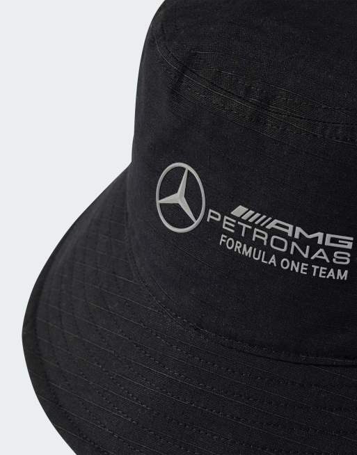 adidas Performance – Mercedes F1 – Czarny kapelusz typu bucket, 2 z 3