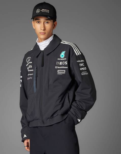 adidas Performance – Mercedes F1 – Svart jacka - view 1