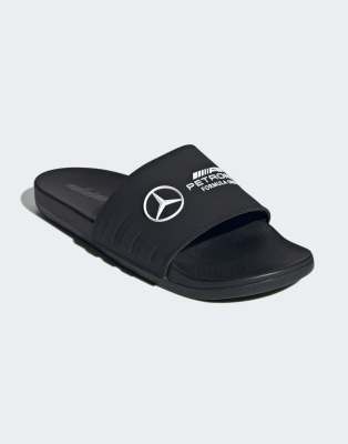  Mercedes Formula One Adilette Comfort Sliders 