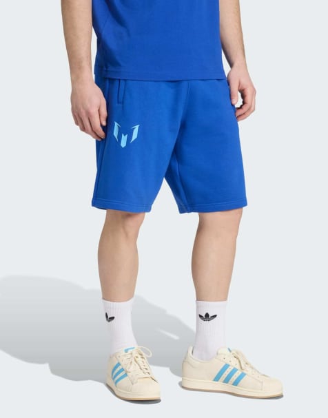 adidas performance Messi shorts in royal blue - view 1
