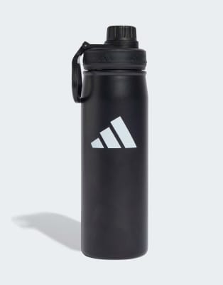 adidas performance adidas performance Metal bottle screw top 0.6 l in black / black