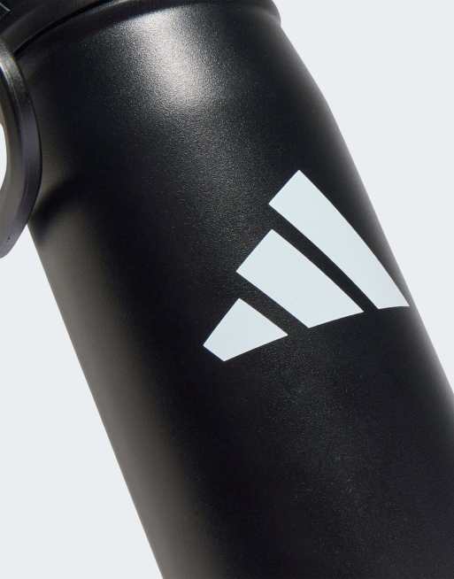 adidas Performance - Metaldrikkedunk med skruelåg på 0,6 L i sort, 2 af 3