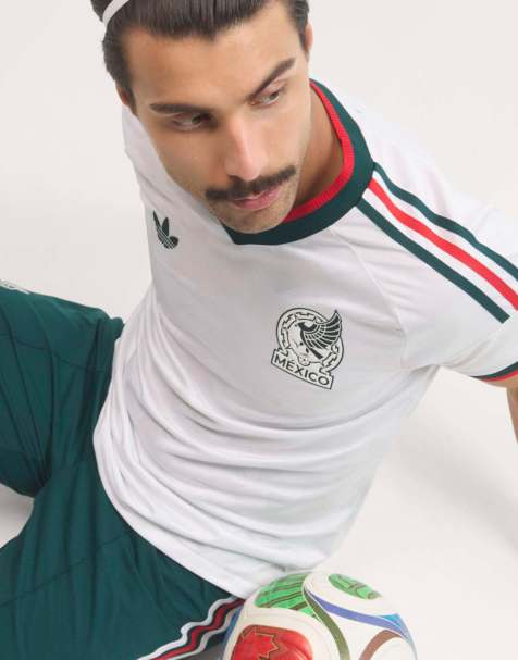 adidas Performance – Mexiko 26 – Vit, autentisk bortatröja - view 1