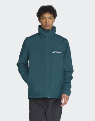 adidas Performance - Multi Essentials - Veste imperméable 2L - Lierre aurore-Vert