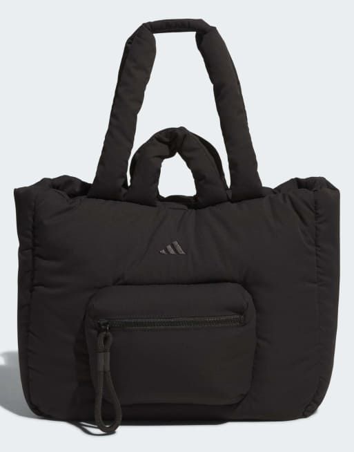 adidas Performance – Must Haves – Svart toteväska med puffig design