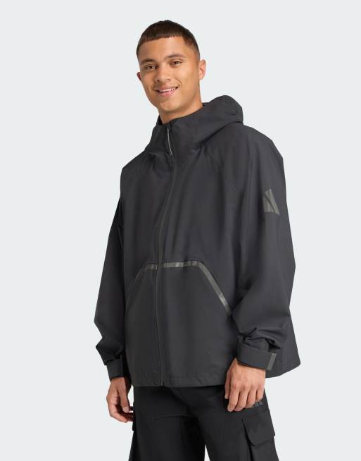 adidas Performance – Myshelter Climaproof – Regenjacke in Schwarz