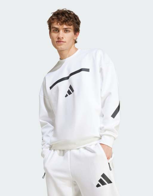 adidas Performance - New adidas z.n.e. - Hvid sweatshirt