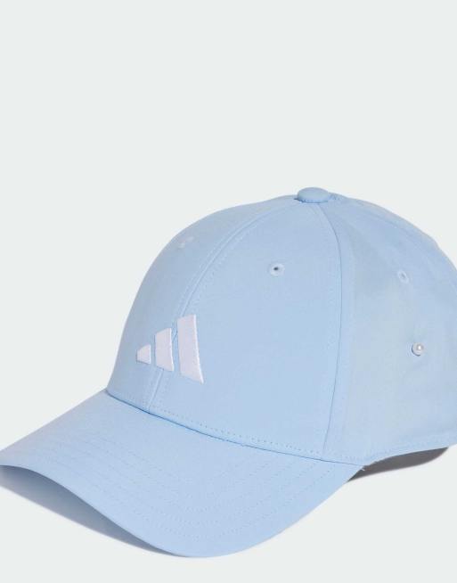 adidas Performance - New - Lyseblå baseball-kasket med hvidt logobroderi