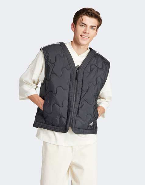 adidas – Performance Nuganic – Leicht isolierte Jacke in Schwarz - view 1