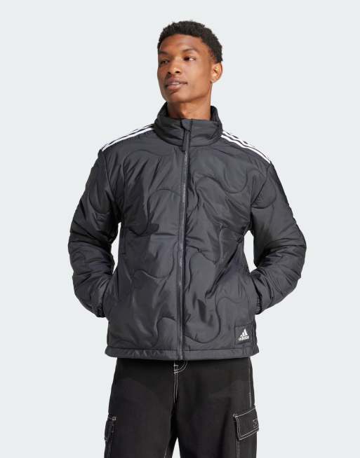  adidas Performance Nuganic light insulation jacket in black