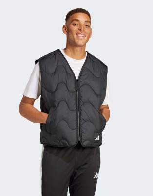 adidas Performance - Nuganic - Sort vest med let isolering