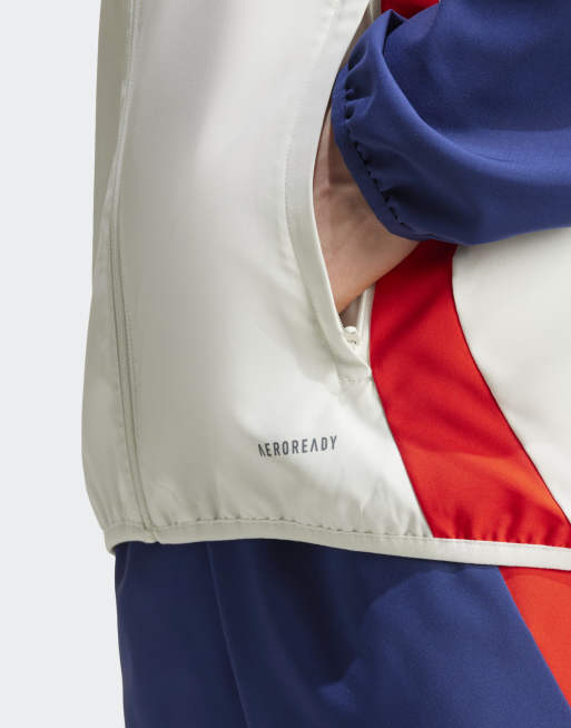 adidas performance - Olympique Lyonnais Tiro 24 - Jack in middernacht indigo en wit, 4 van 4