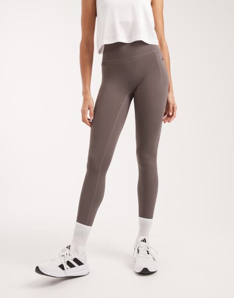 adidas Performance - Optime Power - Leggings da 7/8 grigio antracite - view 1