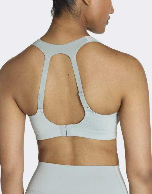 adidas Performance – Optime Power – Sport-BH in Wonder Sage mit hoher Stützfunktion, 3 von 4