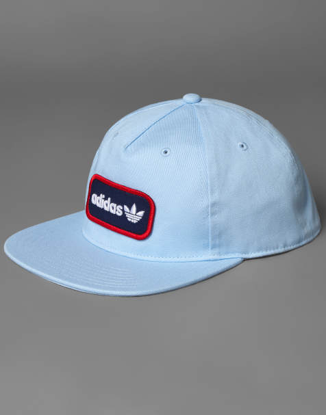 adidas performance Originals golf tour archive 5-panel patch hat in clear sky - view 1