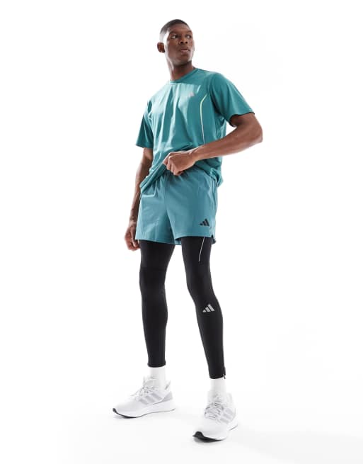 adidas performance Own the run leggings in black