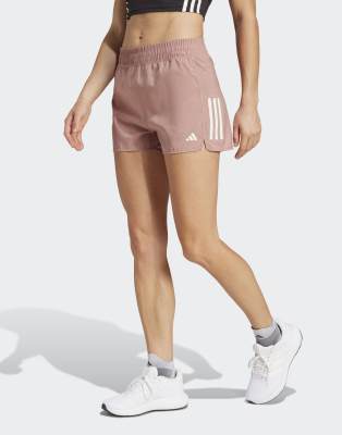 adidas Performance - Own The Run - Pantaloncini color argilla caldo