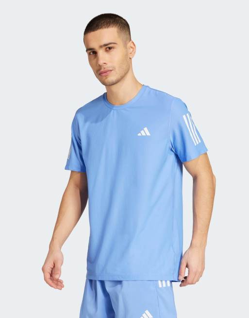 adidas Performance - Own the Run - T-shirt - Bleu fusion