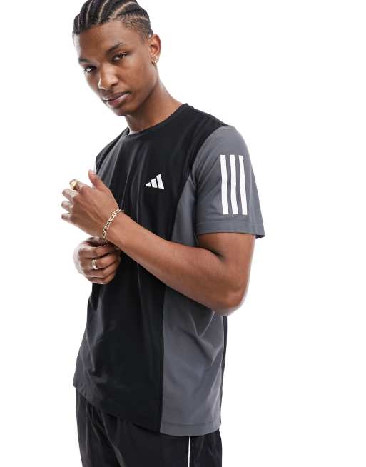 T shirt adidas nera clearance