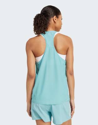adidas Performance - Own the Run - Tanktop in Mint Ton-Grün