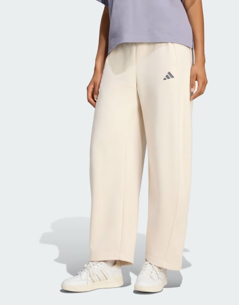 adidas performance pantalon barrel en polaire à 3 bandes Studio en ardoise - view 1