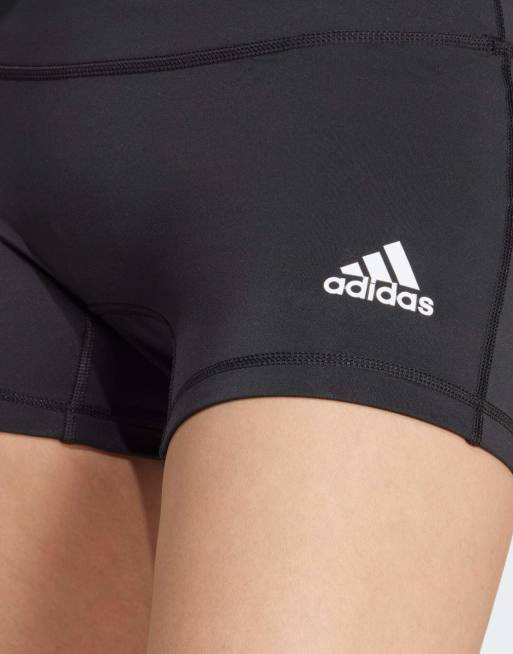 adidas Performance - Pantaloncini neri e bianchi da 4“, 4 di 4