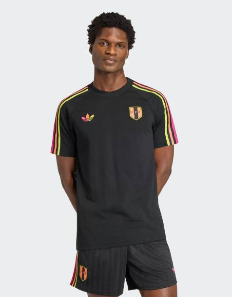 adidas Performance – Peru Originals – Czarny T-shirt - view 1