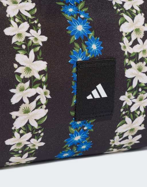 adidas Performance petit sac noir à fleurs, 4 de 5