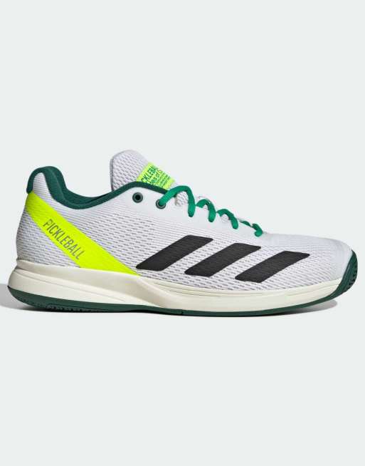 adidas performance Pickleball shoes in white and black