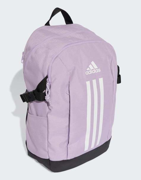 adidas performance Power backpack in powder plum and white - view 1